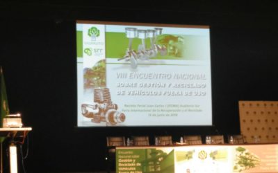 ANGEREA acude al VIII Encuentro Nacional Sobre Gestión y Reciclado de Vehículos Fuera de Uso
