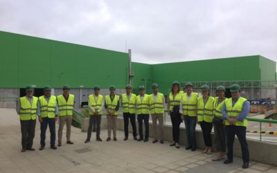 LA JUNTA DIRECTIVA DE ANGEREA VISITA LAS INSTALACIONES DE SANPROS EN SEVILLA