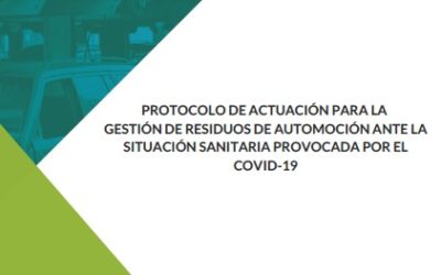 ANGEREA ELABORA UN PROTOCOLO DE ACTUACIÓN PARA LAS ACTIVIDADES DE GESTIÓN DE RESIDUOS DE AUTOMOCIÓN ANTE LA SITUACIÓN SANITARIA PROVOCADA POR EL COVID-19